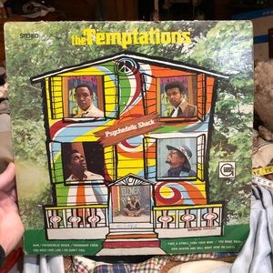 VINTAGE RECORD FROM ESTATE SALE The Temptations psychedelic shack